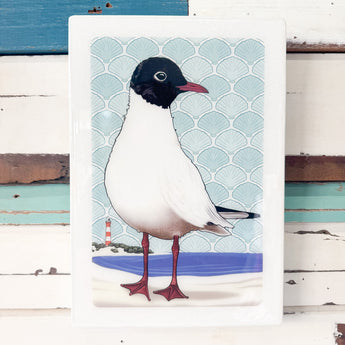 XL Woodblock - Black Headed Gull