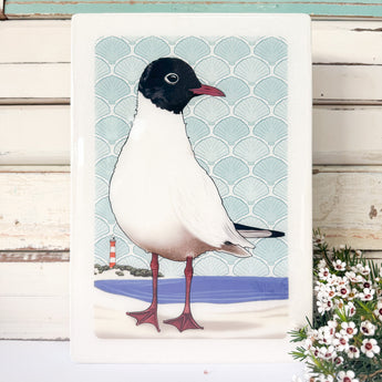 Maxi Woodblock - Black Headed Gull