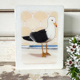 Mini Woodblock - Pacific Gull