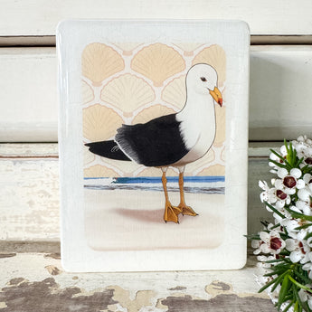 Medi Woodblock - Pacific Gull