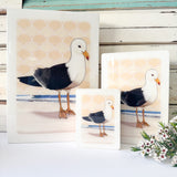 Medi Woodblock - Pacific Gull