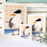 Maxi Woodblock - Crested Tern