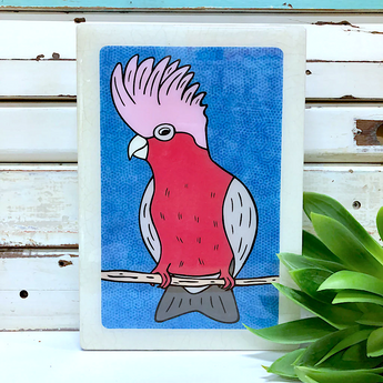 Medi Woodblock - Galah
