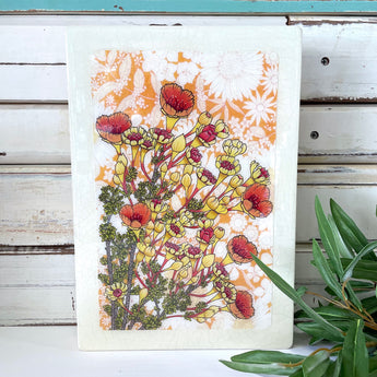 Maxi Woodblock - Coppercups