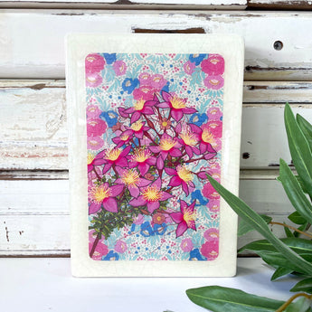 Medi Woodblock - Starflower