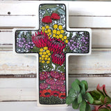 Wildflower Cross - Large
