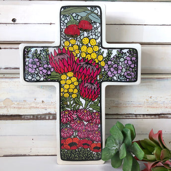Wildflower Cross - Large