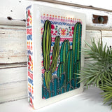 Medi Woodblock - Cactus Sunset