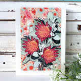 Maxi Woodblock - Murchison Rose