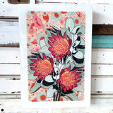 Maxi Woodblock - Murchison Rose