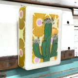Mini Woodblock - Saguaro Cactus