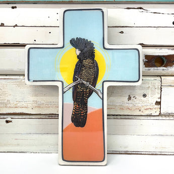 Sunrise Cockatoo Cross - Large
