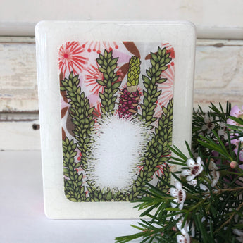 Mini Woodblock - Melaleuca