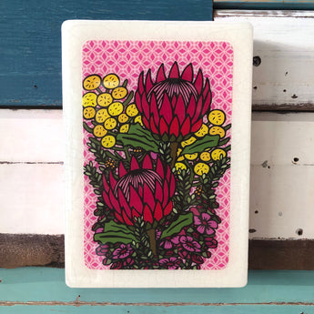 XL Woodblock - Wildflower Bunch