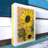Medi Woodblock - Sunflower