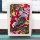 Medi Woodblock - Top Notch Pigeon