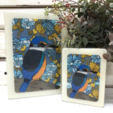 Maxi Woodblock - Sacred Kingfisher