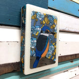 Medi Woodblock - Sacred Kingfisher