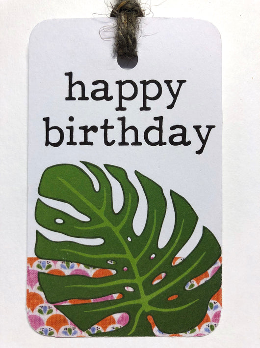 Tag - Birthday Leaf