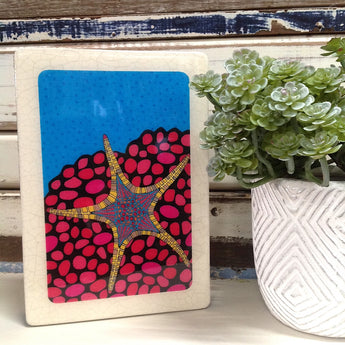 Medi Woodblock - Iconic Starfish
