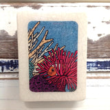 Mini Woodblock - Clownfish Retreat