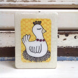 Mini Woodblock - Chicken & Chips