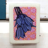 Mini Woodblock - Blue Bell Creeper