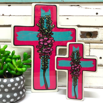 Geraldton Wax Pop Cross - Small