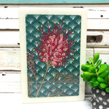 Maxi Woodblock - Grevillea