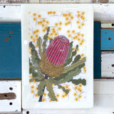 Maxi Woodblock - Banksia Menziesii