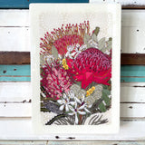 Maxi Woodblock - Native Bloom