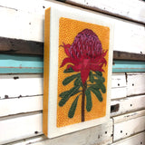 Maxi Woodblock - Waratah