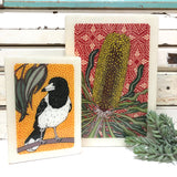 Medi Woodblock - Butcher Bird