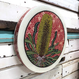 Roundy Woodblock - Candlestick Banksia
